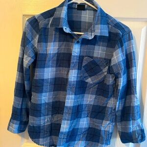Boys Hurley plaid shirt